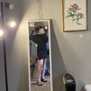 Forever 21 black knit dress